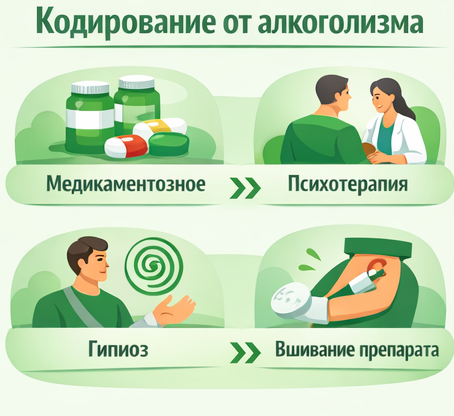 кодирование от алкоголизма в Сланцах Санати